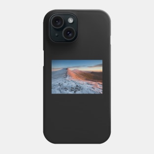 Corn Du, Pen y Fan and Cribyn from Bwlch Duwynt, Brecon Beacons National Park, Wales Phone Case