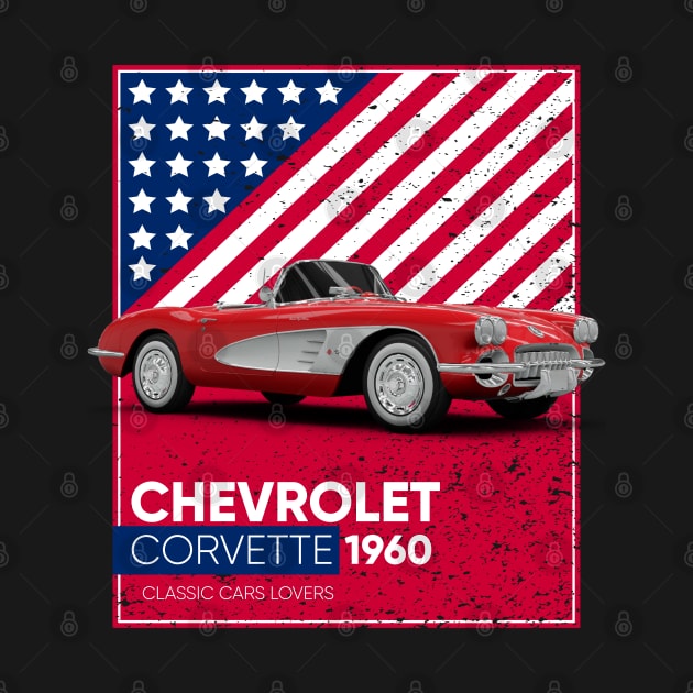 Classic Cars Corvette 1960 by cecatto1994