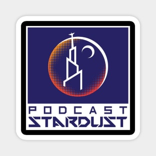 Podcast Stardust Blue with Multi-Pixel Logo Magnet