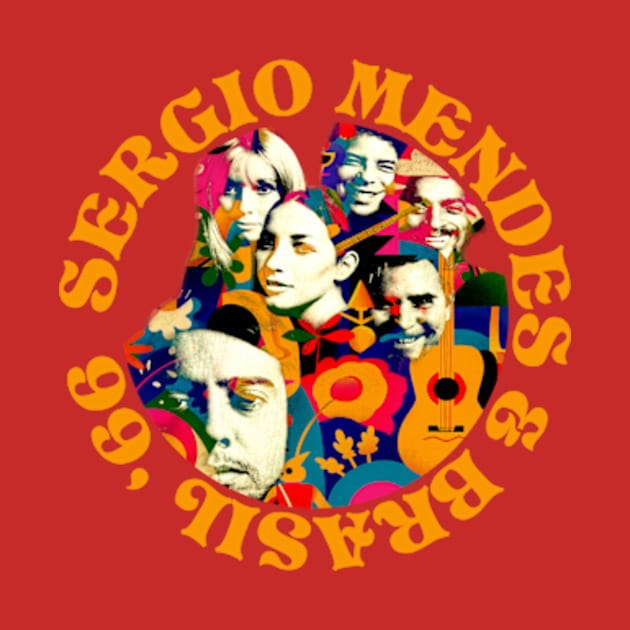 Sergio Mendes and Brasil '66" by HAPPY TRIP PRESS