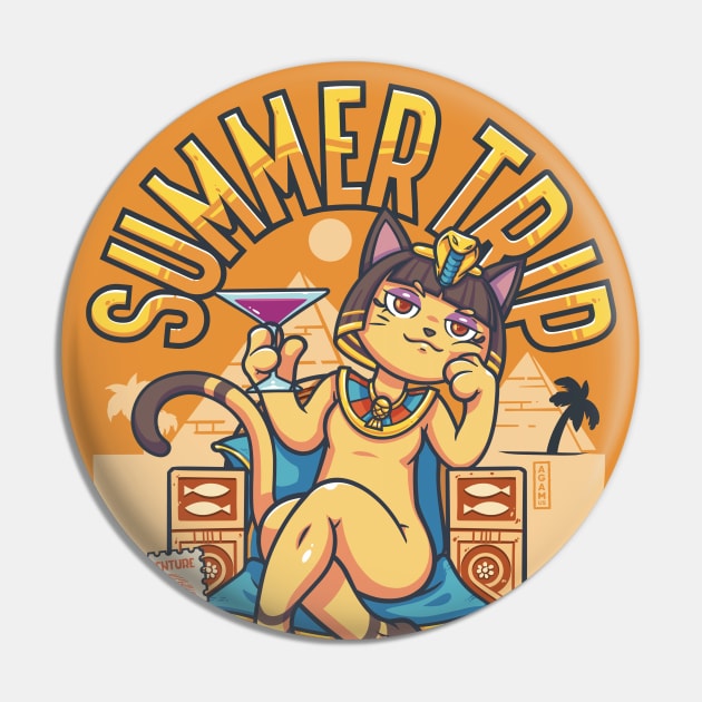 Summer Trip: Adventure Time Pin by AGAMUS