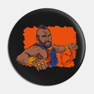 B A Baracus Pin