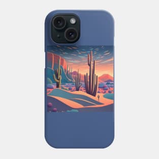 Abstract Desert Landscape Phone Case