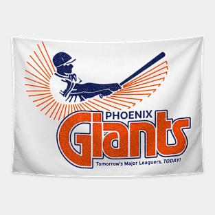 Retro Phoenix Giants Minor League Baseball 1966 Tapestry