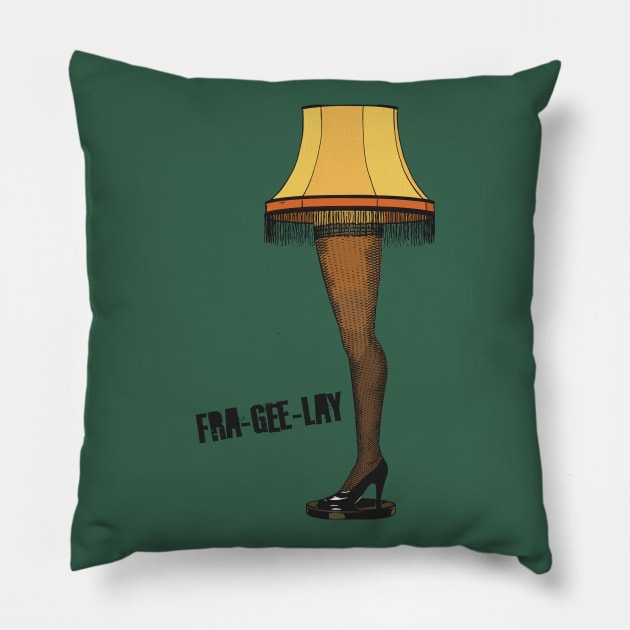 Leg Lamp Pillow by xxtinastudio