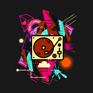 Turntable Art T-Shirt