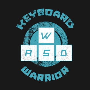 Keyboard Warrior (Blue) T-Shirt