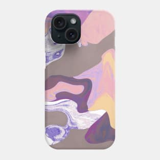 Pocket - Abstract Trippy Purple Yellow Phone Case