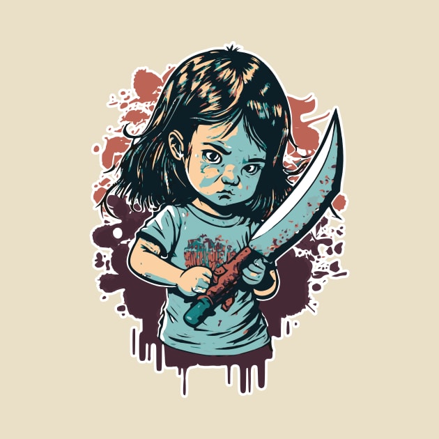 Knife Girl by pxdg