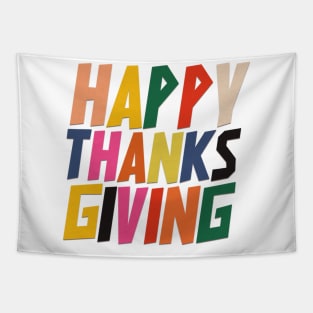 Happy Thanksgiving Tapestry