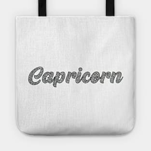 Capricorn Glitter Tote