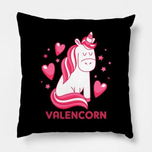 Valentine Unicorn Pillow