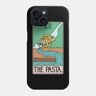 The Pasta Tarot Card Funny Phone Case