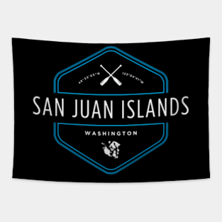 San Juan Islands Washington Beach Tapestry