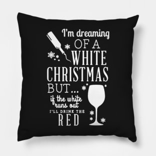 Dreaming a White Christmas Pillow
