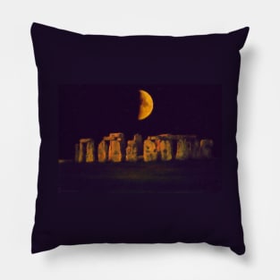 Half Moon Henge Pillow
