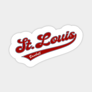 St. Louis Baseball Magnet