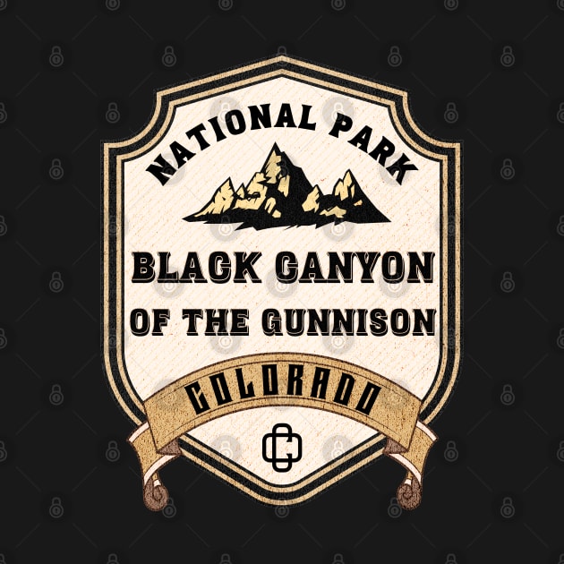 Black Canyon Of The Gunnison National Park Badge by antarte