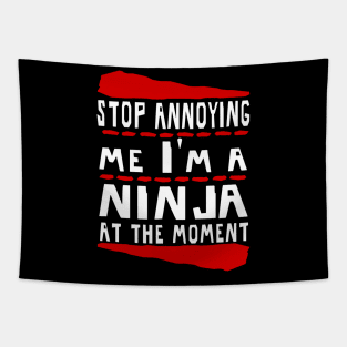 Ninja birthday gift hobby sports skill Tapestry