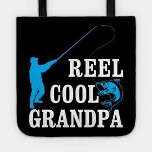 Fishing Grandpa Fisherman Quote Tote