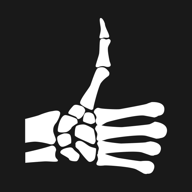 Thumbs Up Icon, Skeletal by cartogram