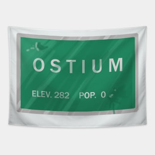 Ostium Logo Tapestry