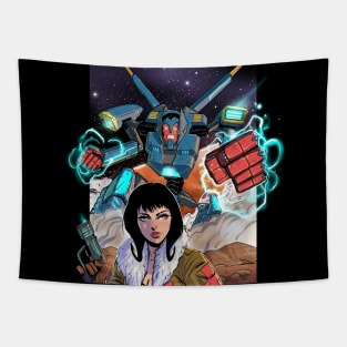 Gunship Thunderpunch Tapestry