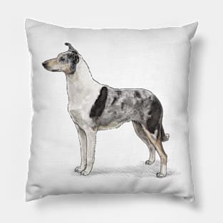 The Blue Merle Smooth Collie Pillow