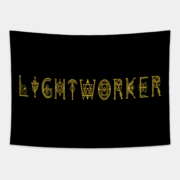 Lightworker Tapestry by BamBam