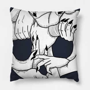 Many Hands Pillow