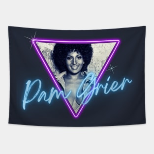 Pam Grier / Retro Blaxploitation Tapestry