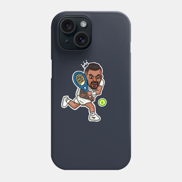 King Kyrgios Phone Case by dotbyedot