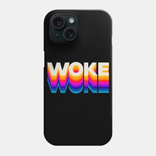 4 Letter Words - Woke Phone Case