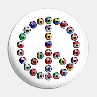 World Game 2018 Peace Symbol Pin