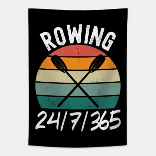Rowing 24/7/365 Tapestry