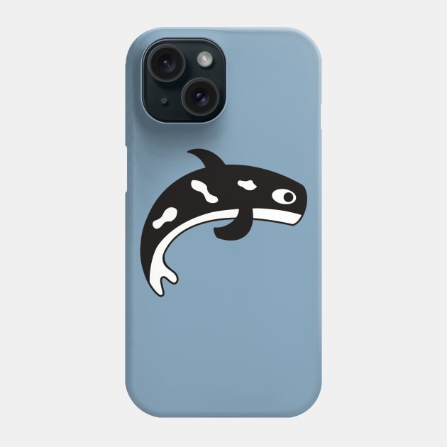 Cute Kawaii Killer Whale (Orca) Phone Case by KawaiiByDice