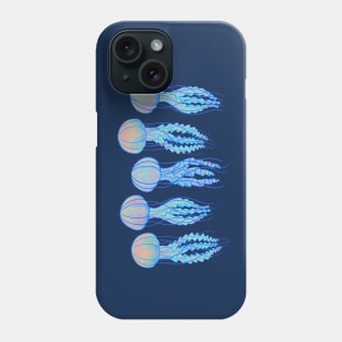 Bioluminous Jellyfish Phone Case