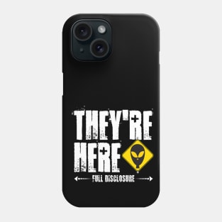 ALIENS ARE HERE (Dark) Phone Case