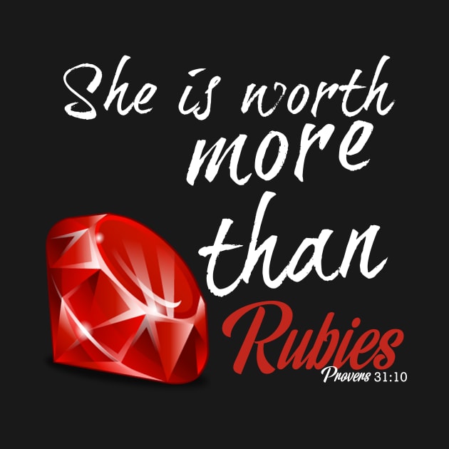 Proverbs 31:10 Woman - Virtuous by Ruach Runner