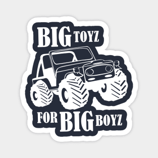 4X4 Off Road ATV - Big Toyz For Big Boyz Gift Magnet