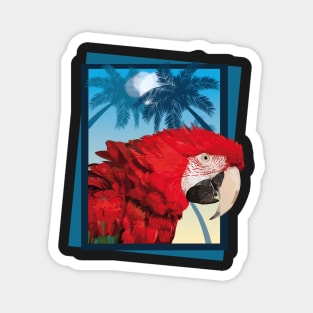 Aliverde Macaw Magnet