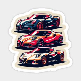 Alfa Romeo 4C Magnet