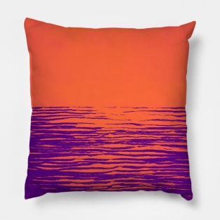 Neon Waves Pillow