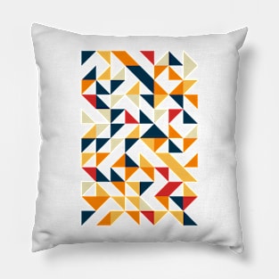 Cute Geometric Pattern - Triangle #10 Pillow