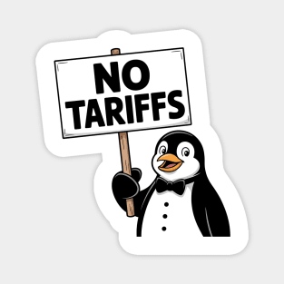 penguins-no-tariffs-taxes Magnet