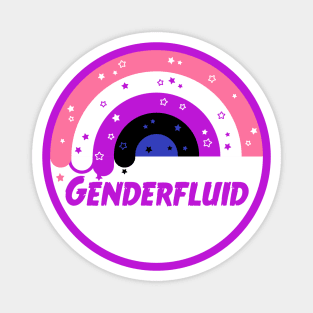 Rainbow Orb [genderfluid] Magnet