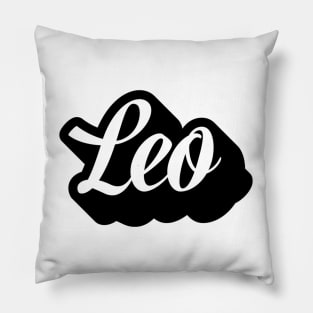 Leo Zodiac // Coins and Connections Pillow