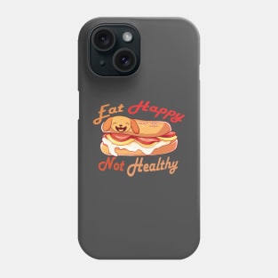 Happy hot-doggo Phone Case