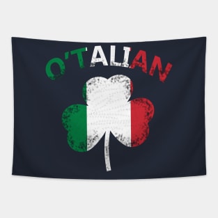 St patricks day o'talian italian Tapestry