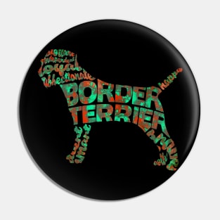 Border Terrier Pin